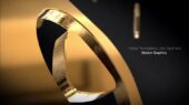 Gold 3D Logo Opener – Luxury Metallic Intro – E406