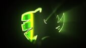 Neon Speed Logo Animation – Futuristic 3D Intro – E275