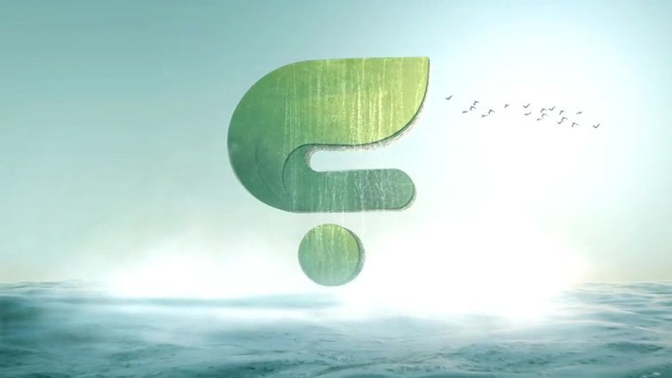 Ocean Waves Logo Reveal Cinematic 3D Intro E286