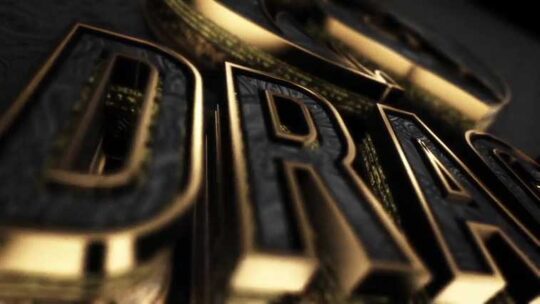 Black Gold Logo Opener – Luxury Cinematic Intro – E441