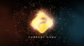 Elegant Particle Logo Reveal – Cinematic Glow Intro – E488