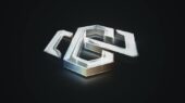 Glass Logo Reveal – Transparent Crystal Animation – E512