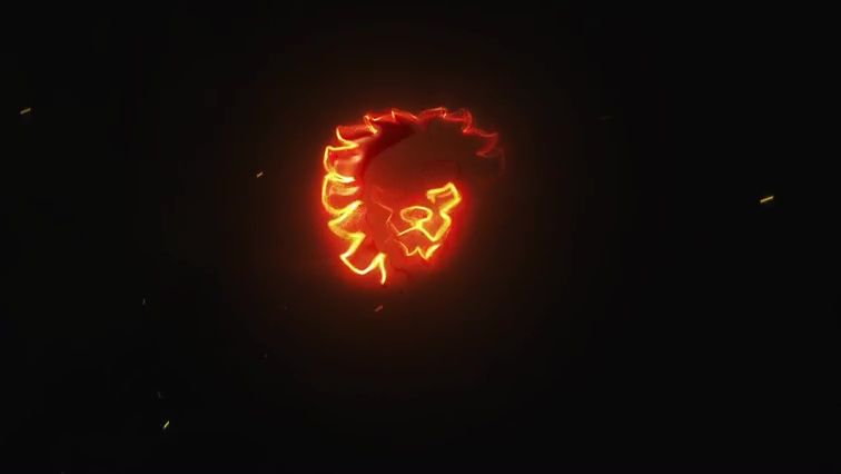 Fire Logo E572 3 Cinematic Fire Burst Logo Intro – Hot Energy Reveal – E572