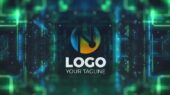 Digital Technology Logo Reveal – High-Tech Intro – E533